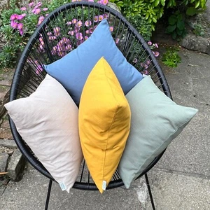 AUTUMN COLOURS 100% cotton cushion cover, Various sizes - Picture 1 of 11