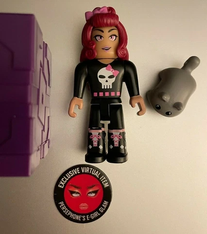 Roblox Series 11 STAR SORORITY: PERSEPHONE +PERSEPHONE E-GIRL GLAM FACE Code Cover