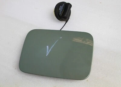 2011-2013-2014 INFINITI QX56 QX80 GAS FUEL DOOR COVER LID WITH CAP OLIVE OEM 25E - Image 1 of 4