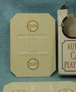 Playing Cards Green Valley Ranch Casino - Henderson, NV - Picture 1 of 4