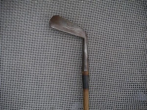 Antique Vintage Hickory Shaft Smooth Face W Clark Springfield 27* E 2 SW - Picture 1 of 17