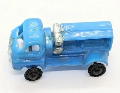 Винтажный синий миниатюрный пластиковый компрессор для грузовика Bedford 1960-х годов - Изображение 1 из 4