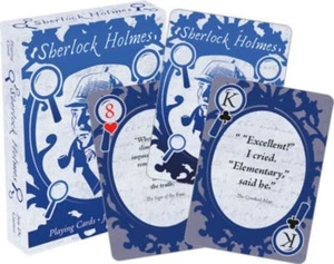 Sherlock Holmes - Baraja de cartas de juego de citas totalmente nueva - Imagen 1 de 1