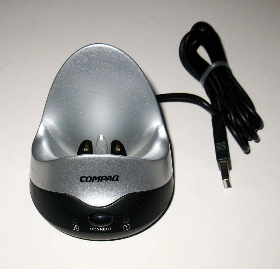 Compaq 26-762 USB Mouse and Keyboard Receiver Cradle Base Unit Only - Image 1 of 3