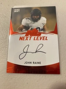 Autógrafo Sage Premier High Draft 2021 RC automático John Raine 21NL-JR - Imagen 1 de 2