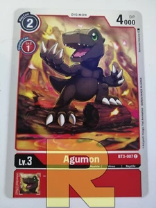 2x Agumon ® BT3-007 C ® Comune ® Digimon Ver. 1.5 ® Inglese - Imagen 1 de 1