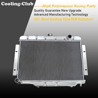 Radiador Fit 72-86 Jeep Serie CJ CJ5 CJ6 CJ7 Scrambler 3 filas aluminio KKS583 Foto 1 de 4