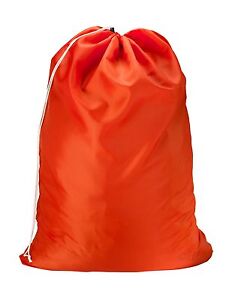 Durable Nylon Laundry Bag - Great for College or Laundromat. | Assorted Colors