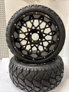 20x8.50-14" STINGER DOT All Terrain Tire And Wheel - Set of 2 - Picture 1 of 5
