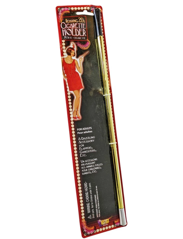 Porta cigarrillos dorado aleta Holly Golightly Audrey desayuno en Tiffany's años 20 Foto 1 de 2