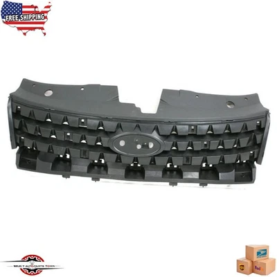 Fits 2008-2009 Ford Taurus New Front Grille Assembly Black Plastic FO1223110 Foto 1 de 4