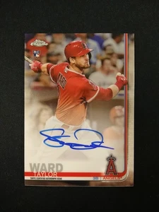 2019 Topps Chrome Taylor Ward RC Rookie Auto Angels #RA-TW - Picture 1 of 2