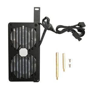 Memory Cooling Fan Double 6025PWM 1000 To 3000RPM 5V 3Pin Aura Sync ARGB Memory❀ - Picture 1 of 12