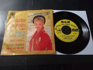 Debbie Reynolds – A Home In The Meadow VG+ 45RPM Promo Record & Pic Sleeve 1963 - Picture 1 of 5