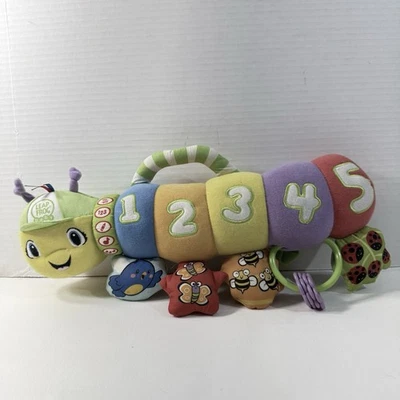 LeapFrog 婴儿计数 PAL Sensory 卡特彼勒 14 英寸工作状态 — 第 1/4 张图片