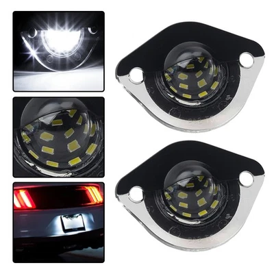 AUXITO LED License Plate Lights Fit For 1994-2004 Ford Mustang Bright 6000K EPO - Image 1 of 4