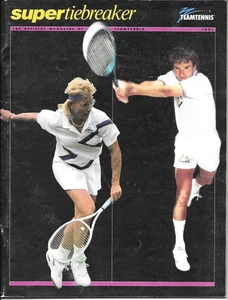 SUPER TIEBREAKER SUPERTIEBREAKER Official Magazine of TeamTennis  -1991 - Picture 1 of 1