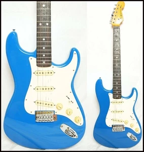 Yamaha SuperR'nroller SR-400 Blue Refinish Stratocaster Vintage 70s Guitar - Picture 1 of 10