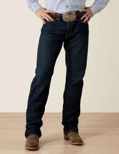 Ariat® Men's M4 Relaxed Boot Cut Jeans 10044027 Blackstone 35x30 - Picture 1 of 7