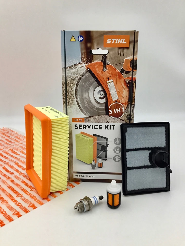 STIHL Service Kit 32 TS 700, TS 800 42240074100 Filter, Zündkerze - Bild 1 von 1