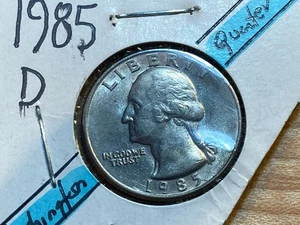 1985D Liberty Quarter - Bild 1 von 2