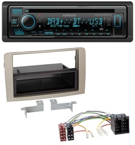 Kenwood Bluetooth DAB CD MP3 USB Autoradio für Lancia Musa (ab 2005) - Bild 1 von 7