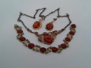 Parure vintage en argent année 1930/1940 - Imagen 1 de 4
