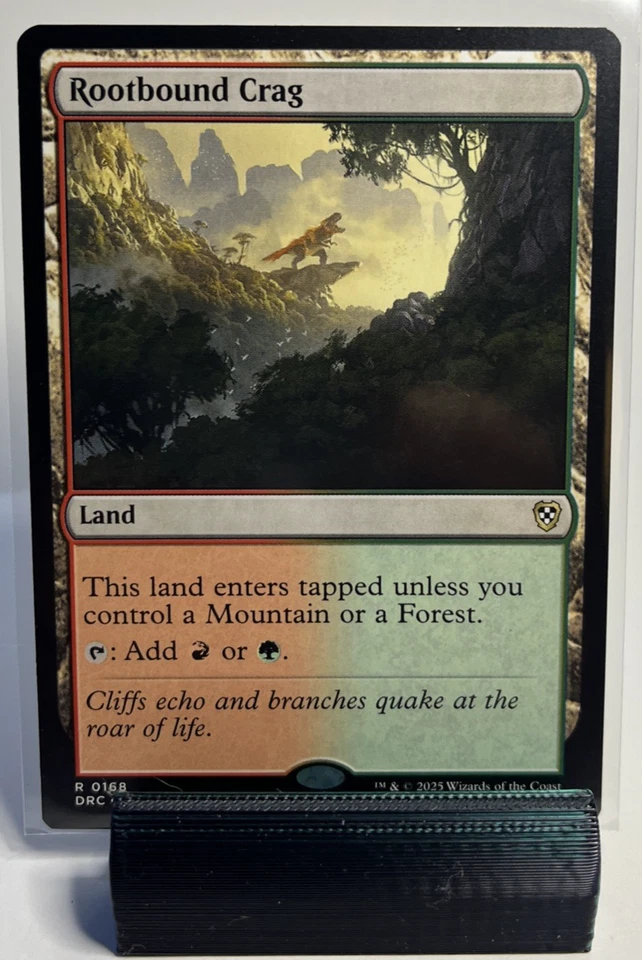 Rootbound Crag Commander: Aetherdrift Regular MTG - Image 1 of 1