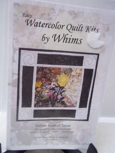 Yellow Rose Of Texas Wall Quilt Pattern Mim Schlabach - Picture 1 of 2