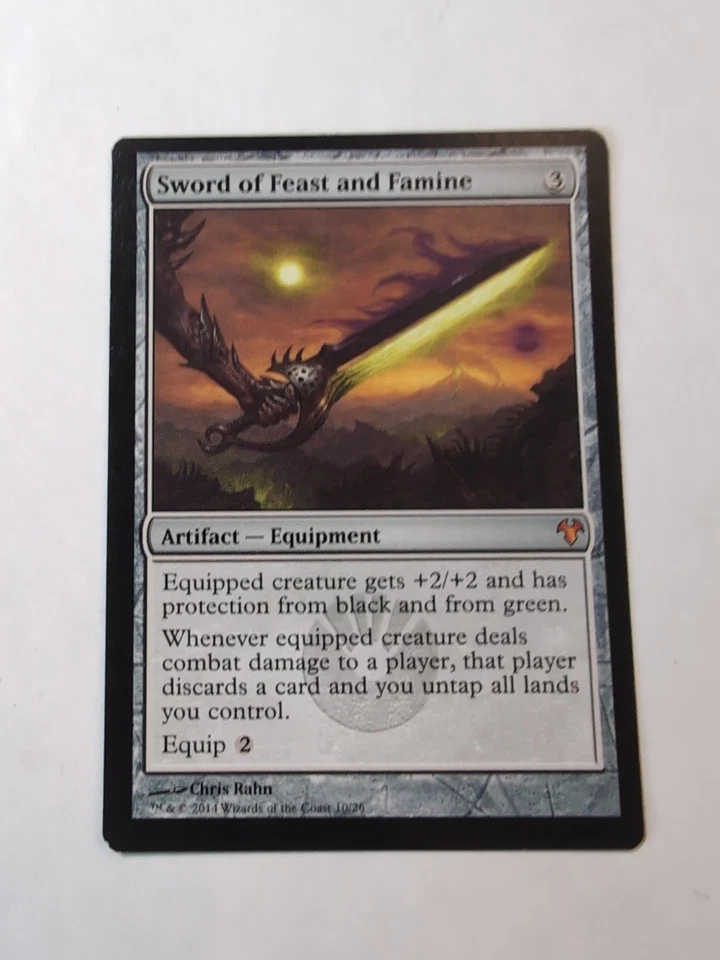 Sword of Feast and Famine Magic Modern Event Deck NM!!! (2014!!) - Image 1 of 2