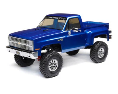 Axial SCX10 III 1982 Chevy K10 "Base Camp" RTR 4WD Rock Crawler (Blue) - Image 1 of 4
