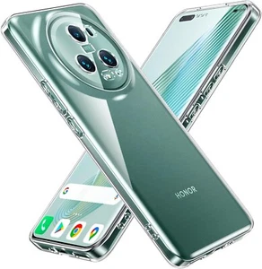 COVER TRASPARENTE Per HONOR MAGIC 5 PRO CUSTODIA MORBIDA SILICONE TPU ULTRA SLIM - Zdjęcie 1 z 10