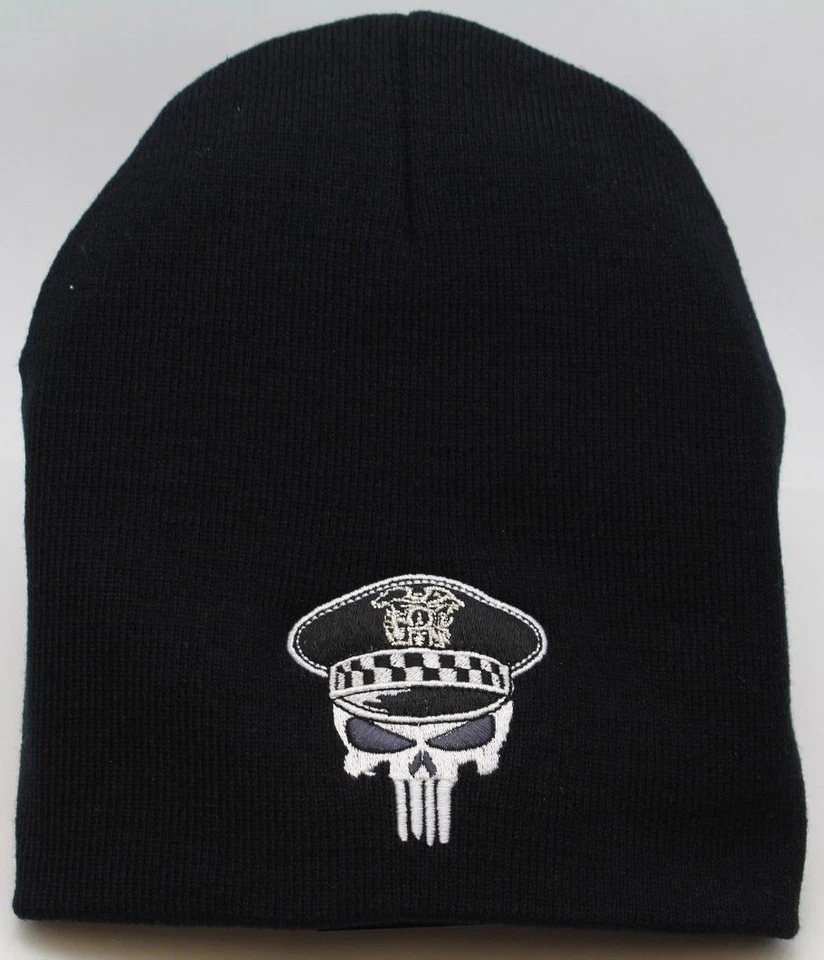Chicago Police Punisher Knit Skull Cap - Image 1 of 1