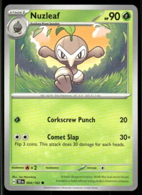 SV05: Temporal Forces #004/162 Nuzleaf - Image 1 of 2