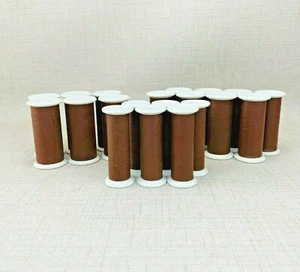 Conair Cushion Curl 20 Replacement Rollers Curlers HS6 Vintage Brown 3 sizes - Picture 1 of 7