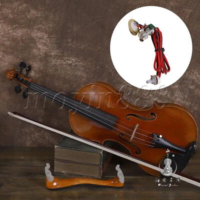 Pickup Piezo Transducers for Acoustic Guitar Violin Ukulele Mandolin Set of 3 - Image 1 of 4