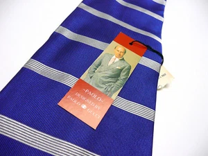Brand New with Tags, Made in Italy. PAOLO GUCCI Tie. Famous Designer. Royal Blue - Picture 1 of 10