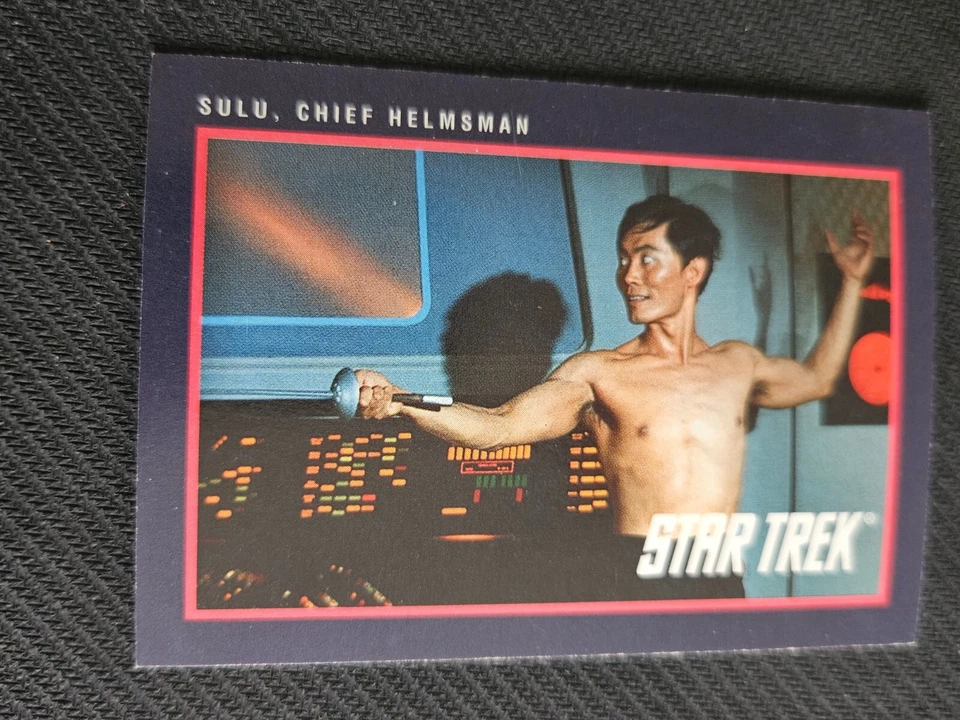 1991 Impel Star Trek 25th Anniversary SULU CHIEF HELMSMAN #101 TNG - Image 1 of 1