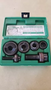 GREENLEE SLUGBUSTER KNOCKOUT PUNCH SET IN CASE 7235BB Loc4 - Picture 1 of 5
