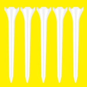 Hot New Replacement Standard 5 x Professional Durable 3.28inch Plastic Golf Tees - Picture 1 of 1
