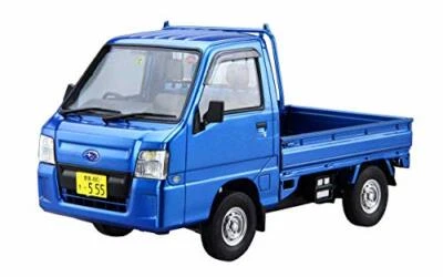 Modellino in plastica Aoshima scala 1/24 Subaru TT2 Sambar Truck WR Blue Limi... - Immagine 1 di 4