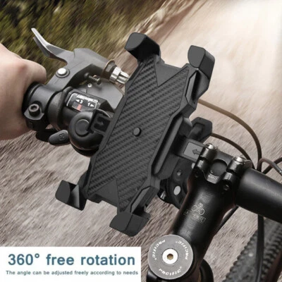 Bicycle Bike Mobile Phone Holder Bracket Mount for Handlebar Universal Cycling - Image 1 of 4