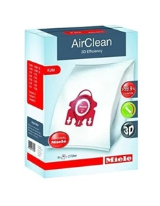 Original Miele Vacuum Cleaner AirClean Dust Bags Type FJM 4 + 2 Filters - Picture 1 of 1