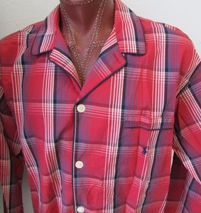 SALE Neu mit Etikett Polo Ralph Lauren Pyjama Oberteil Shirt kariert Gr. L (36-38) - Bild 1 von 2