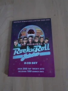 The Original Rock 'n' Roll Jukebox: Over 250 Top 20 Hits. 8 CDs 2014 H & H Music - Picture 1 of 5