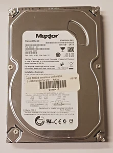 500 GB SATA Maxtor Diamondmax 23 STM3500418AS 7200 RPM 16MB HDD 3,5 " Hard Drive - Picture 1 of 1