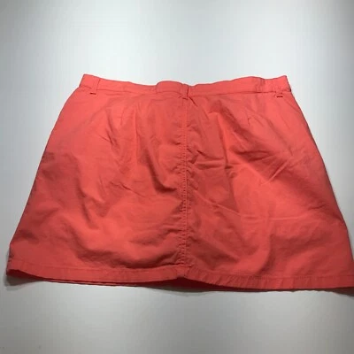 Pantalón corto informal forrado con bolsillos salmón melocotón talla 6 St. John's Bay para mujer Foto 1 de 4