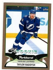 2021-22 Parkhurst GOLD BORDER RC COLE SILLINGER - TAYLOR RADDYSH - JACOB BRYSON