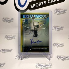 2022-23 PANINI FLUX KENNEDY CHANDLER EQUINOX GOLD ROOKIE AUTO /10 GRIZZLIES 🔥