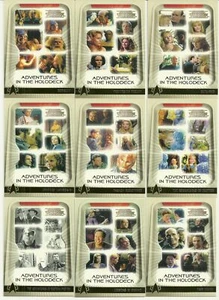 Rittenhouse The Complete Star Trek Voyager ADVENTURES IN THE HOLODECK H1-H9 Set - Picture 1 of 2